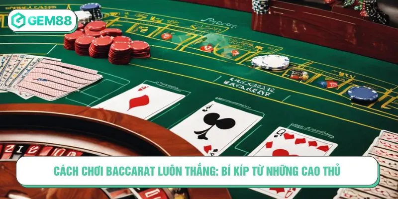 cách chơi Baccarat luôn thắng