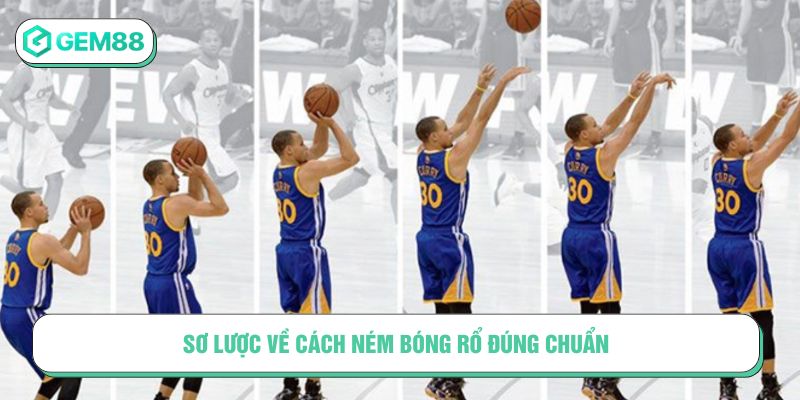 Sơ lược về cách ném bóng rổ đúng chuẩn