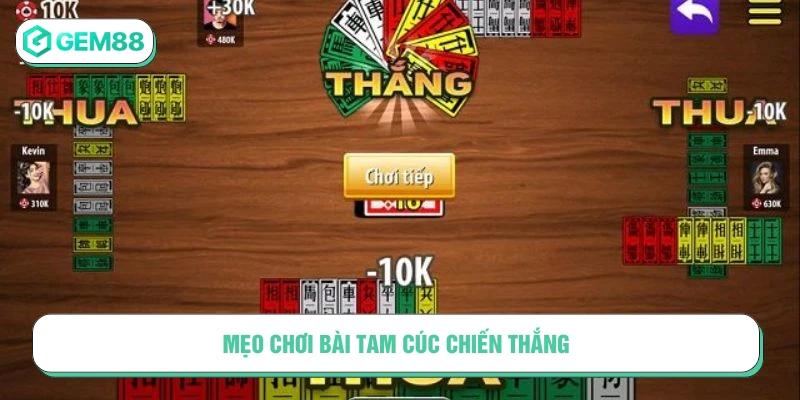 Bỏ túi mẹo và cách chơi bài Tam Cúc nâng cao tỷ lệ thắng