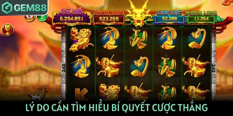 Lý do cần tìm hiểu bí quyết cược thắng