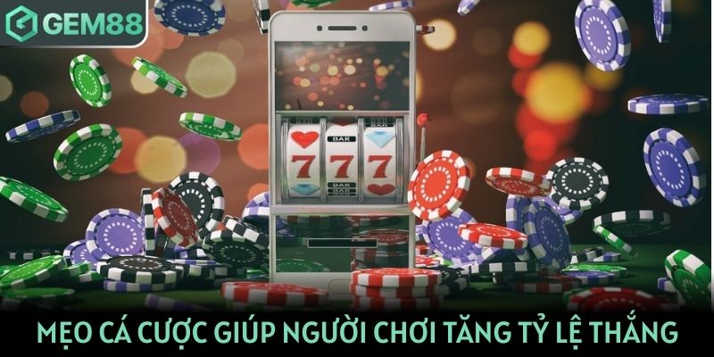 Mẹo cá cược giúp người chơi tăng tỷ lệ chiến thắng