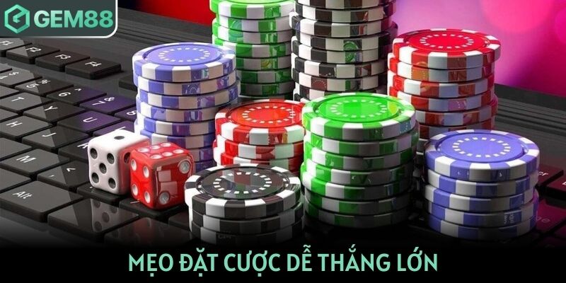 Mẹo đặt cược dễ thắng lớn